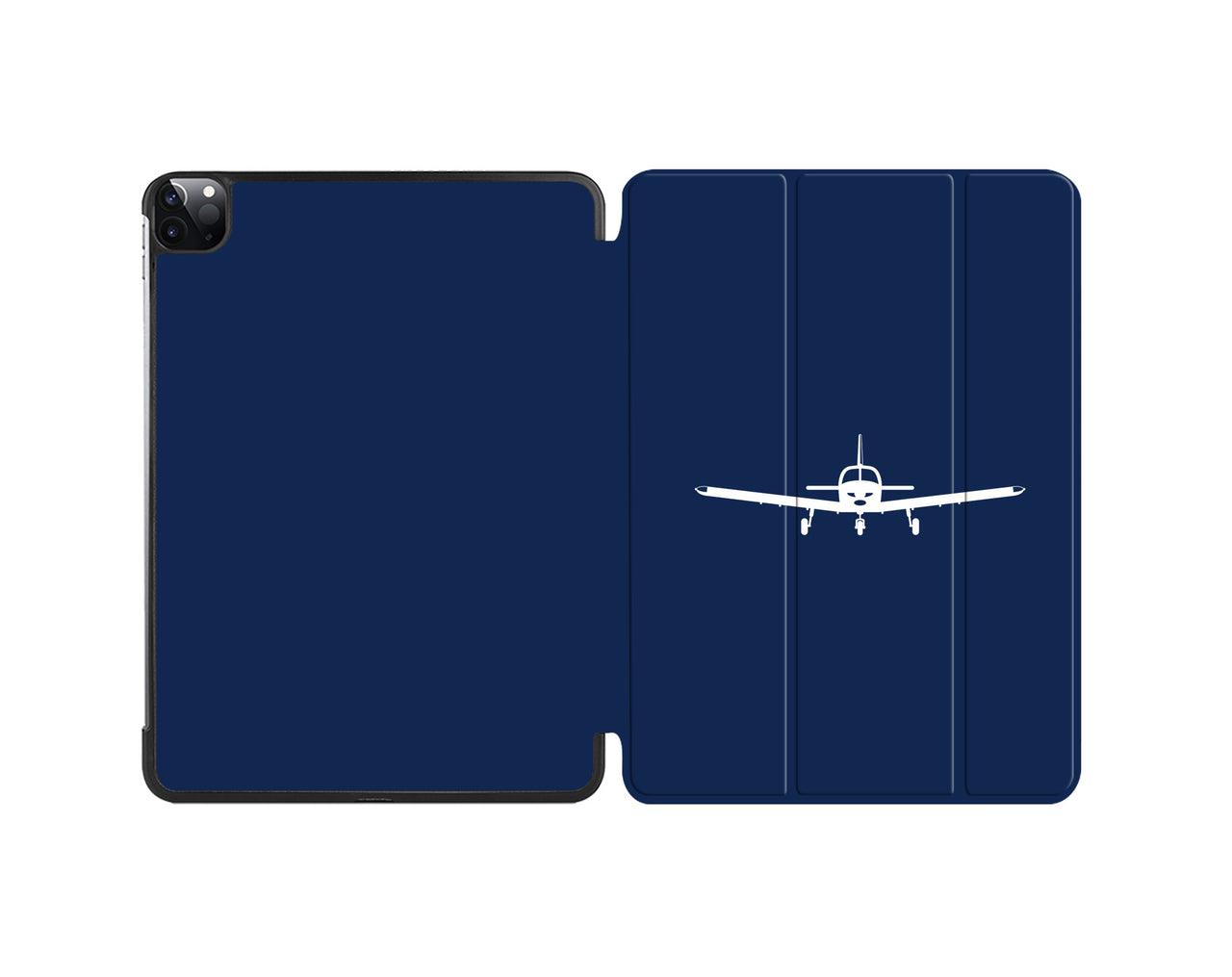 Piper PA28 Silhouette Plane Designed iPad Cases
