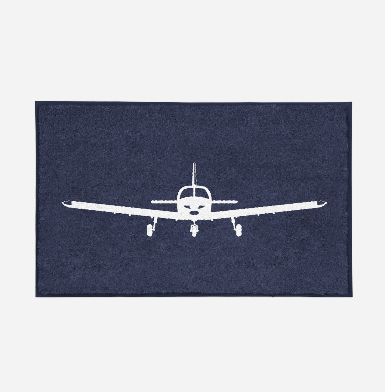 Piper PA28 Silhouette Plane Designed Door Mats