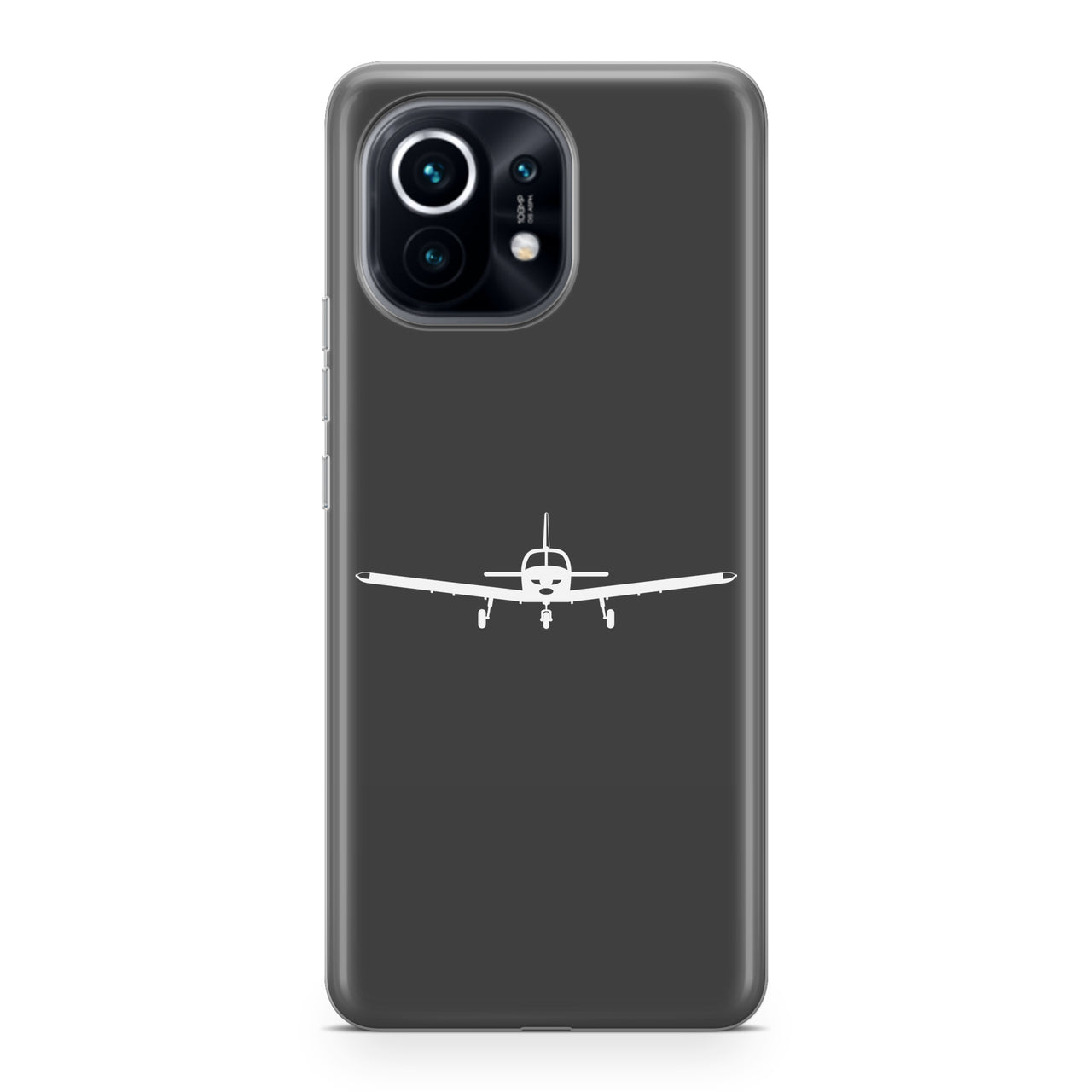 Piper PA28 Silhouette Plane Designed Xiaomi Cases