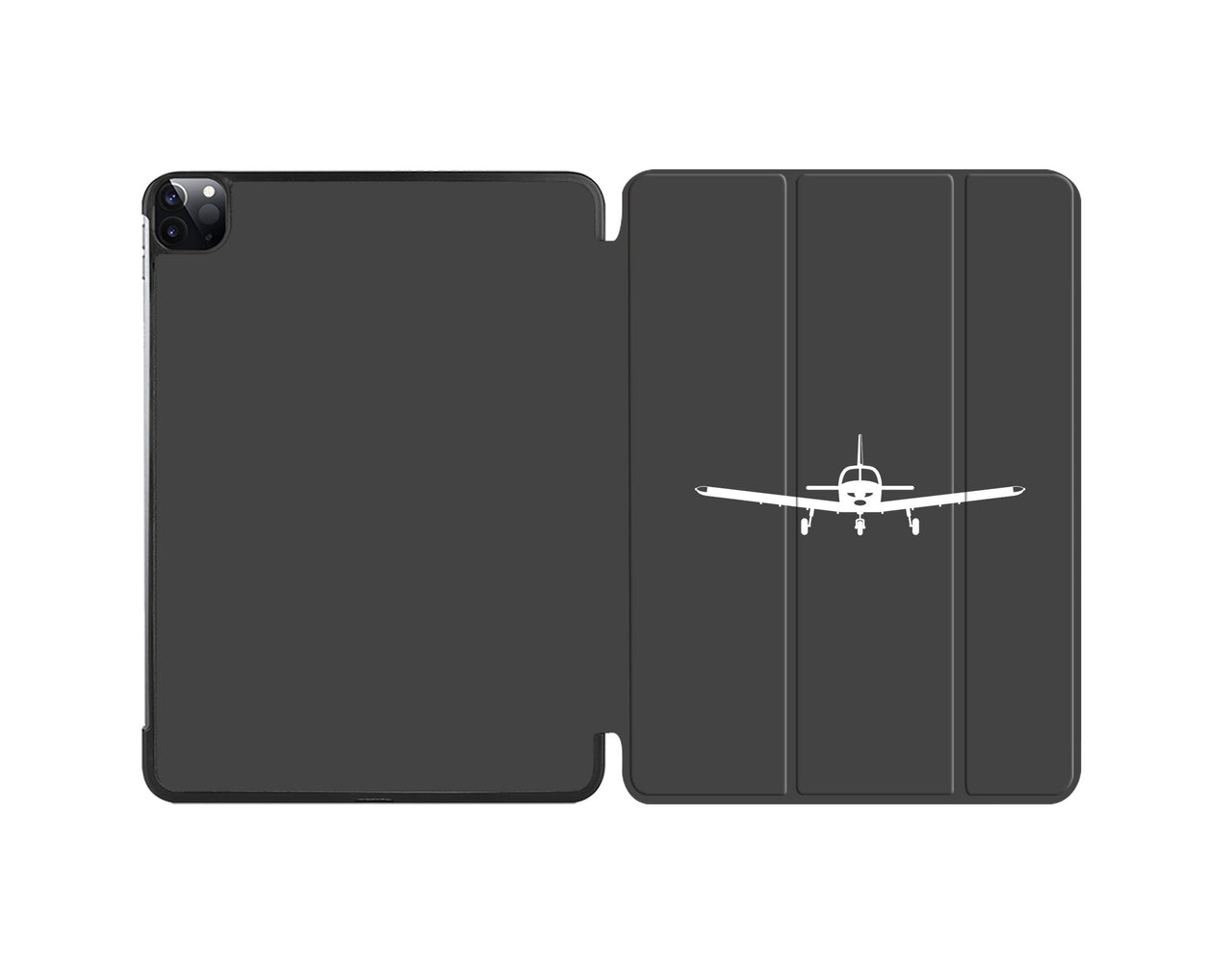 Piper PA28 Silhouette Plane Designed iPad Cases
