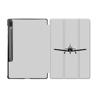 Thumbnail for Piper PA28 Silhouette Plane Designed Samsung Tablet Cases
