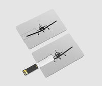 Thumbnail for Piper PA28 Silhouette Plane Designed USB Cards