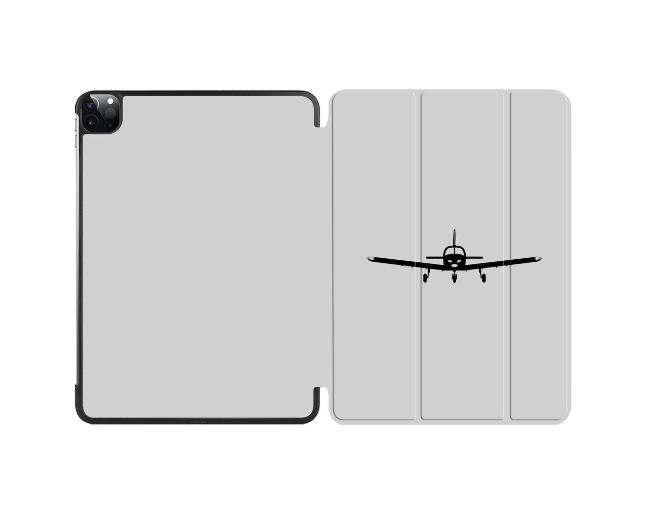 Piper PA28 Silhouette Plane Designed iPad Cases