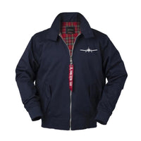 Thumbnail for Piper PA28 Silhouette Plane Designed Vintage Style Jackets