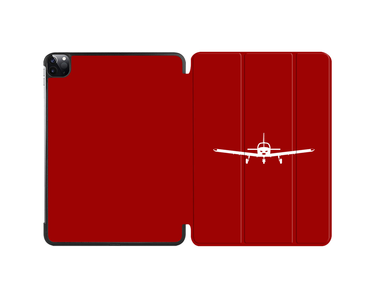 Piper PA28 Silhouette Plane Designed iPad Cases