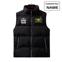 Thumbnail for Piper PA28 & Plane Designed Puffy Vests