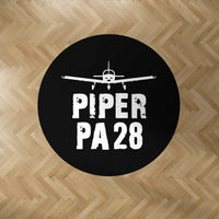 Thumbnail for Piper PA28 & Plane Designed Carpet & Floor Mats (Round)