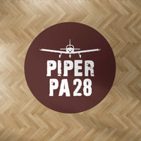Thumbnail for Piper PA28 & Plane Designed Carpet & Floor Mats (Round)