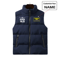 Thumbnail for Piper PA28 & Plane Designed Puffy Vests