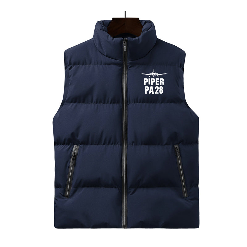 Piper PA28 & Plane Designed Puffy Vests