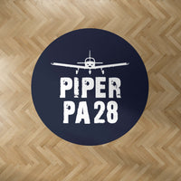 Thumbnail for Piper PA28 & Plane Designed Carpet & Floor Mats (Round)