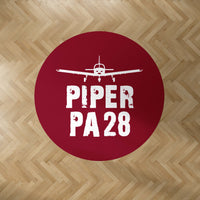 Thumbnail for Piper PA28 & Plane Designed Carpet & Floor Mats (Round)