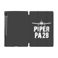 Thumbnail for Piper PA28 & Plane Designed Samsung Tablet Cases