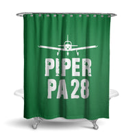 Thumbnail for Piper PA28 & Plane Designed Shower Curtains