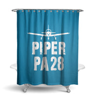 Thumbnail for Piper PA28 & Plane Designed Shower Curtains