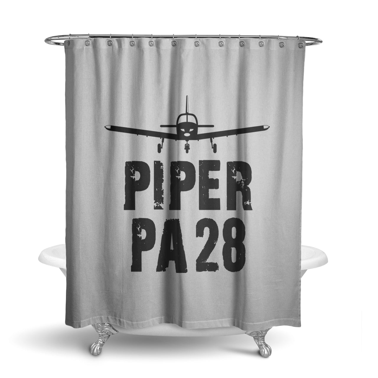 Piper PA28 & Plane Designed Shower Curtains