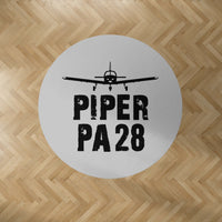 Thumbnail for Piper PA28 & Plane Designed Carpet & Floor Mats (Round)
