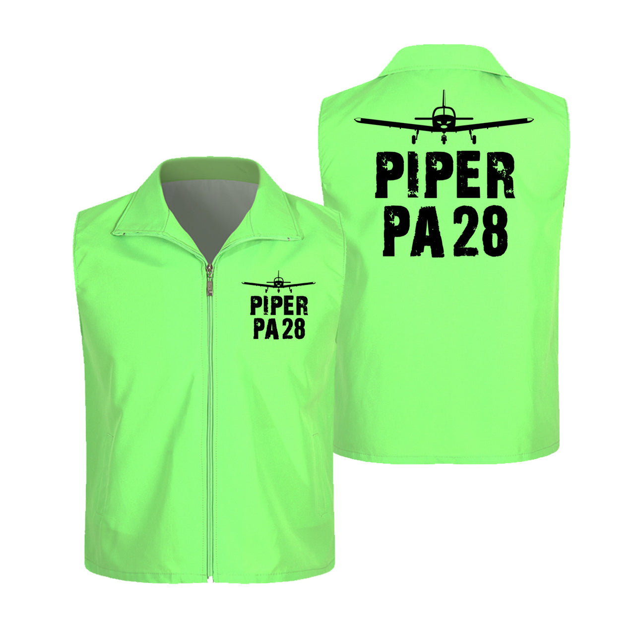 Piper PA28 & Plane Designed Thin Style Vests