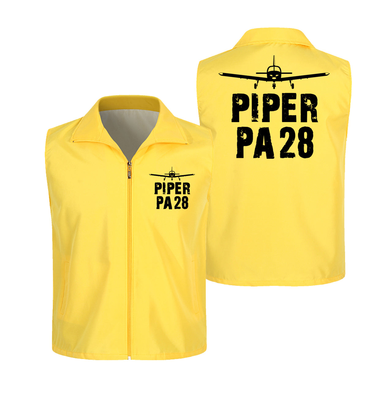 Piper PA28 & Plane Designed Thin Style Vests