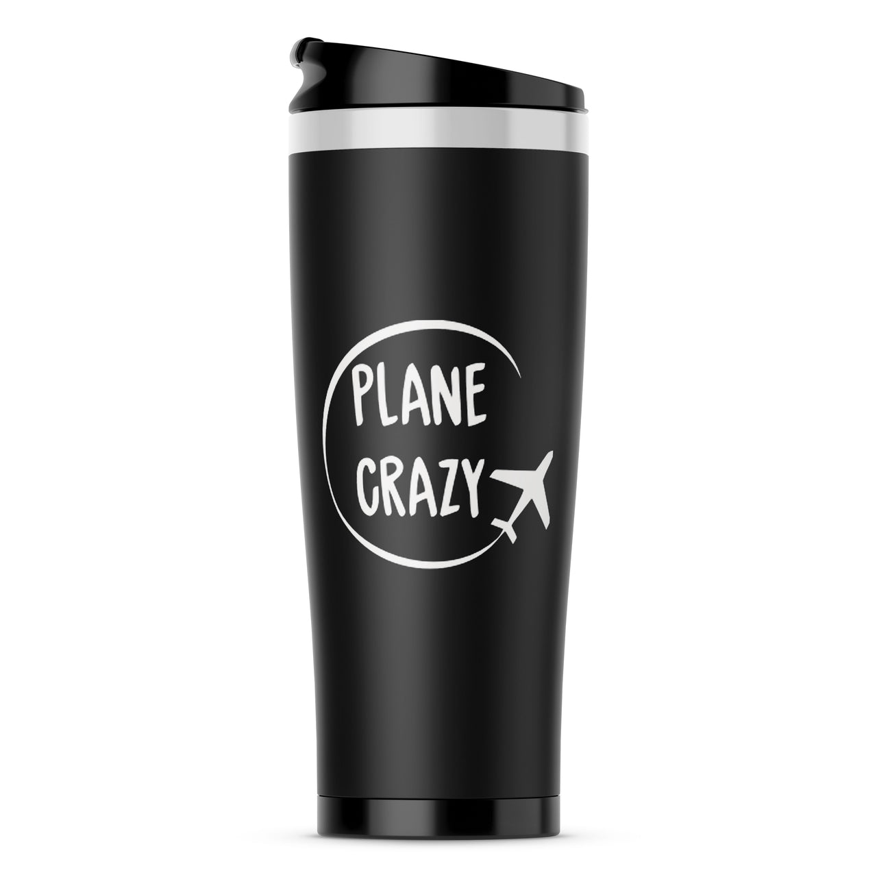 Plane Crazy Designed Travel Mugs