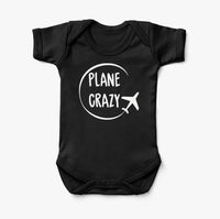 Thumbnail for Plane Crazy Designed Baby Bodysuits