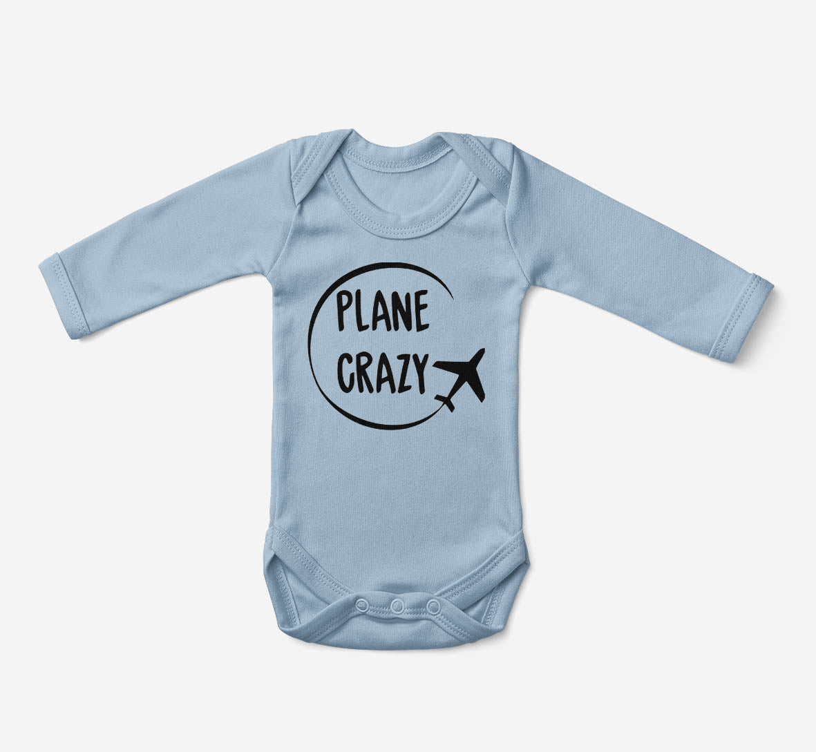 Plane Crazy Designed Baby Bodysuits
