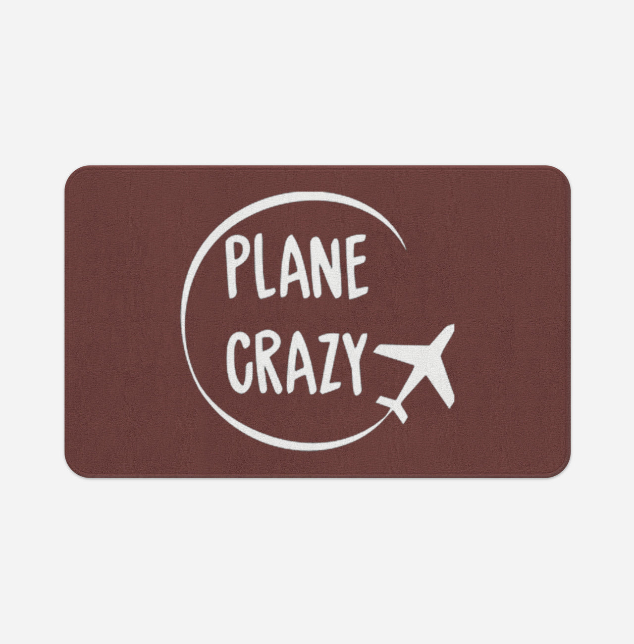 Plane Crazy Designed Bath Mats
