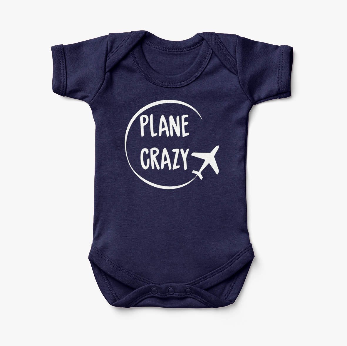 Plane Crazy Designed Baby Bodysuits