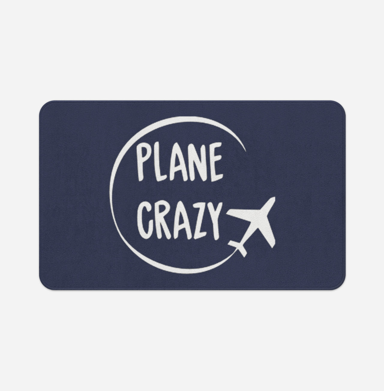 Plane Crazy Designed Bath Mats