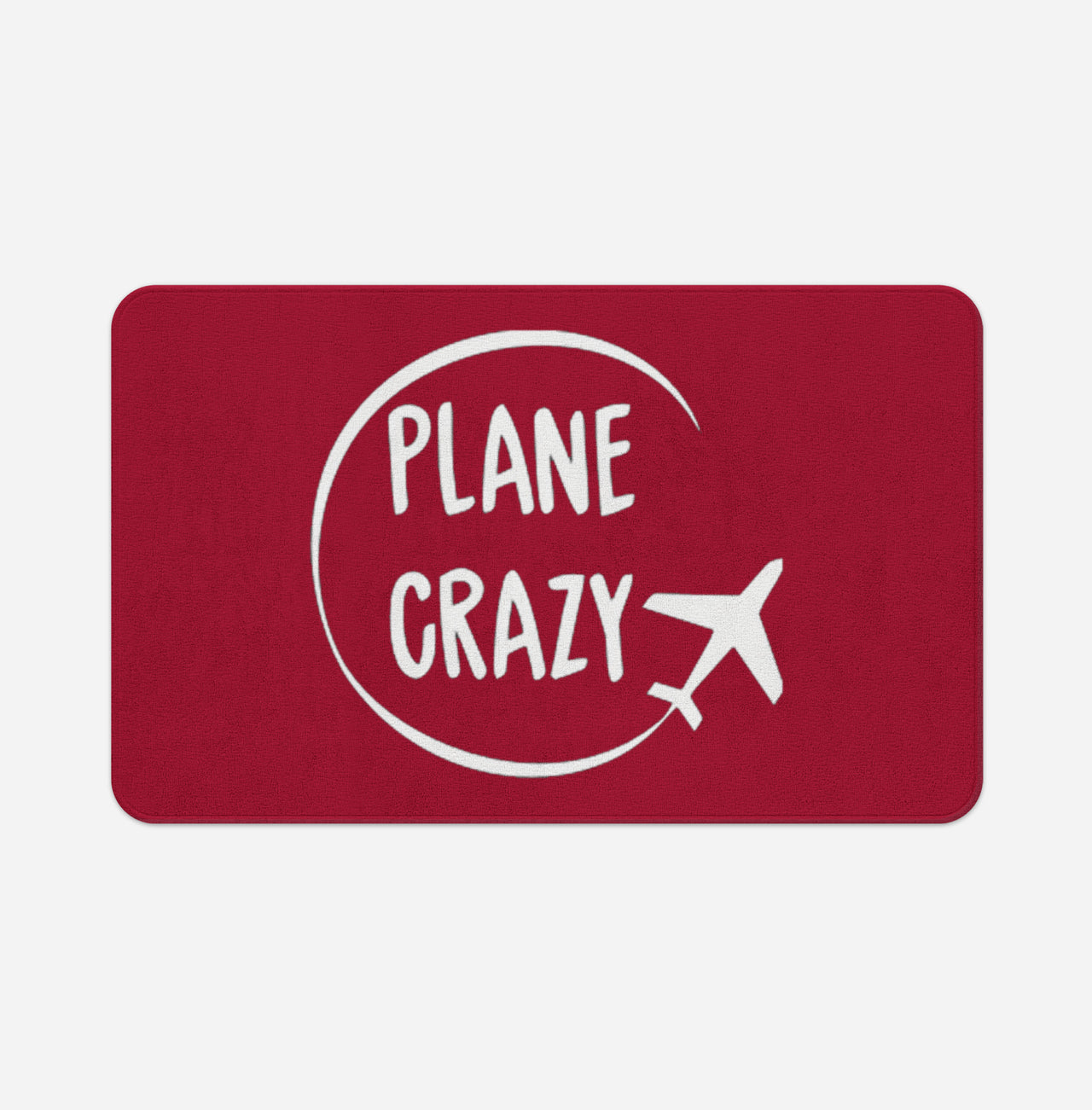 Plane Crazy Designed Bath Mats