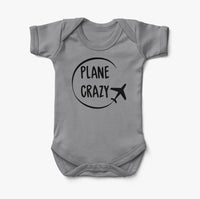 Thumbnail for Plane Crazy Designed Baby Bodysuits