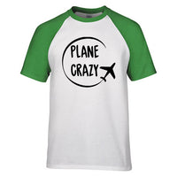 Thumbnail for Plane Crazy Designed Raglan T-Shirts