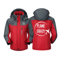 Thumbnail for Plane Crazy Designed Thick Winter Jackets