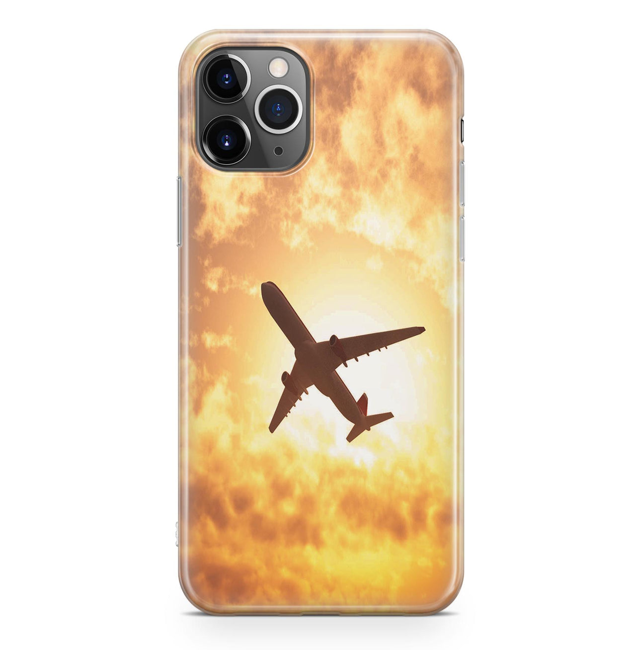 Plane Passing By Designed iPhone Cases