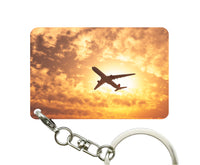 Thumbnail for Plane Passing By Designed Key Chains