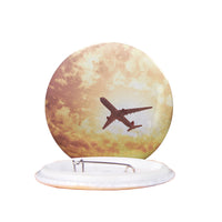 Thumbnail for Plane Passing By Designed Pins