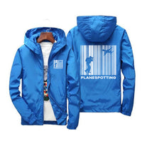 Thumbnail for Planespotting Designed Windbreaker Jackets