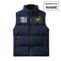 Thumbnail for Planespotting Designed Puffy Vests