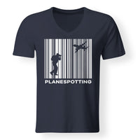 Thumbnail for Planespotting Designed V-Neck T-Shirts