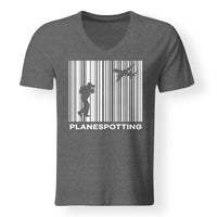 Thumbnail for Planespotting Designed V-Neck T-Shirts