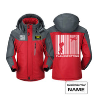 Thumbnail for Planespotting Designed Thick Winter Jackets
