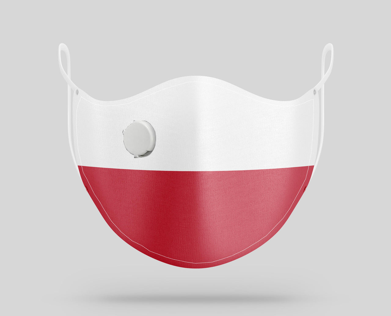 Poland Flag Designed Face Masks