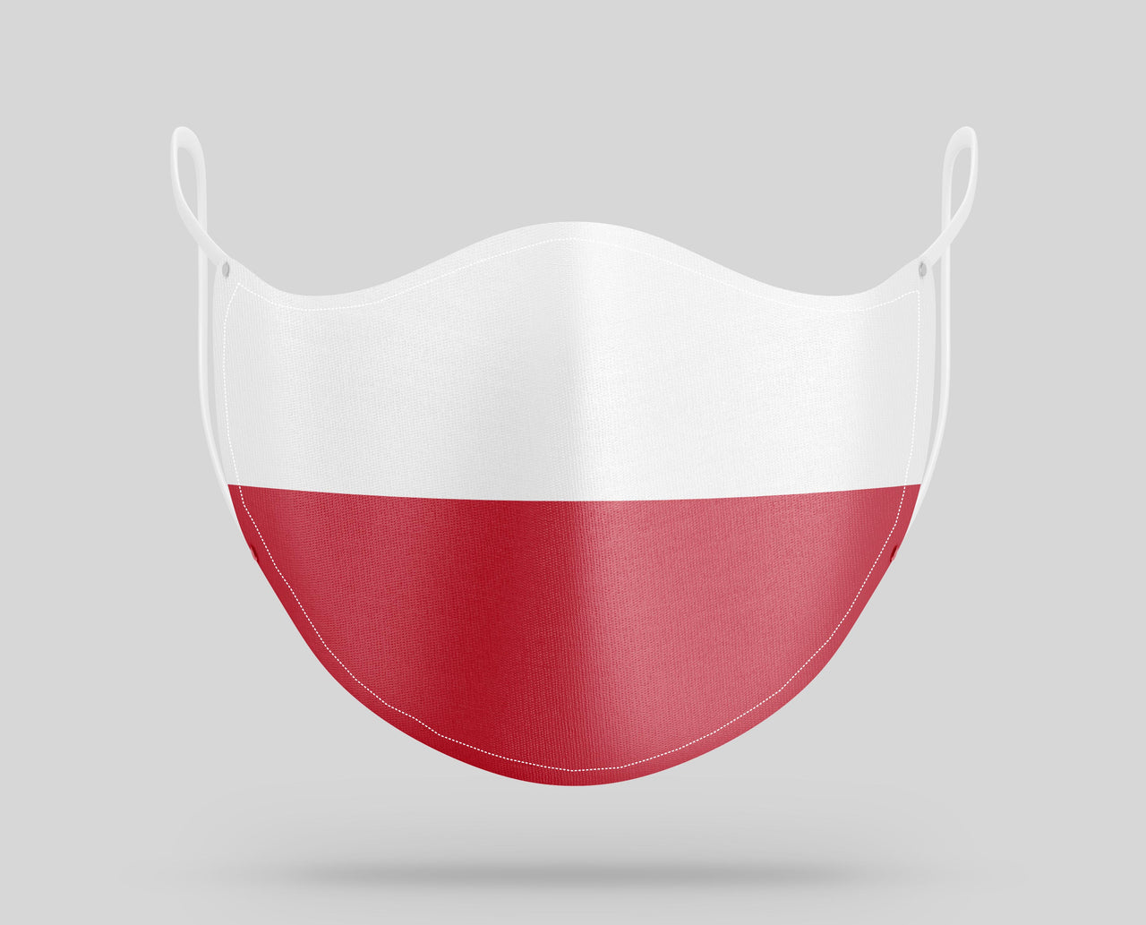 Poland Flag Designed Face Masks