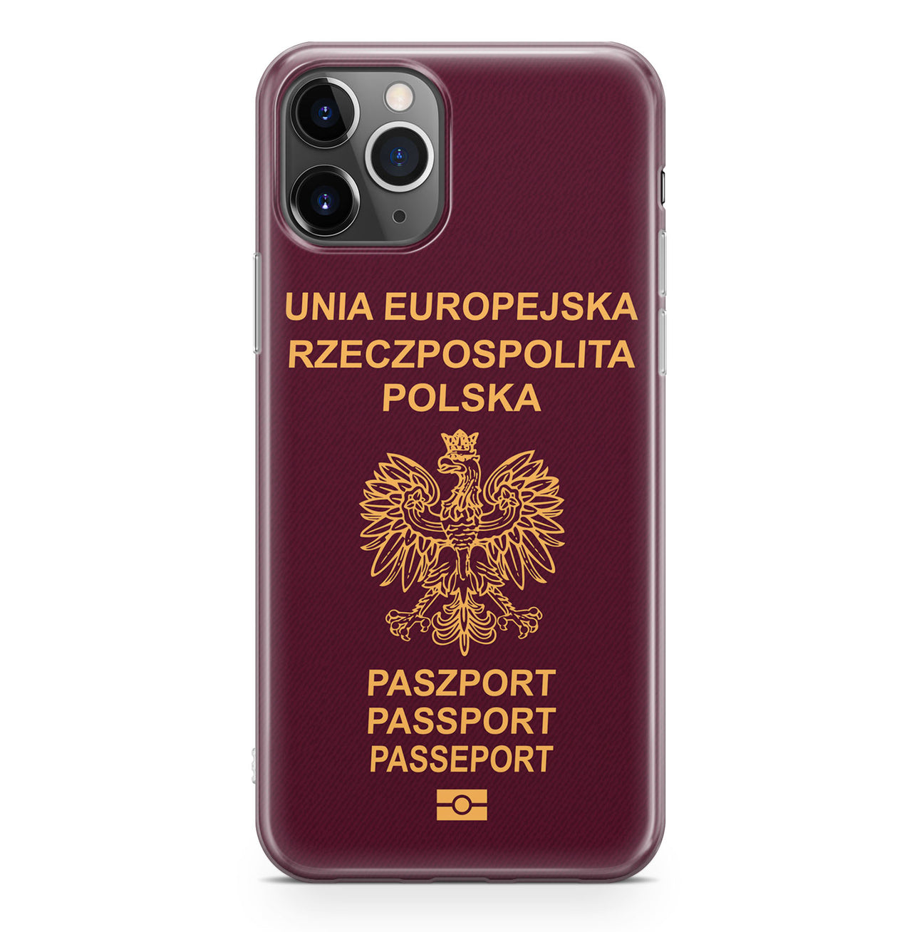 Polish Passport Designed iPhone Cases