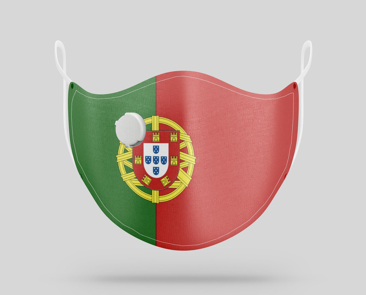 Portugal Flag Designed Face Masks