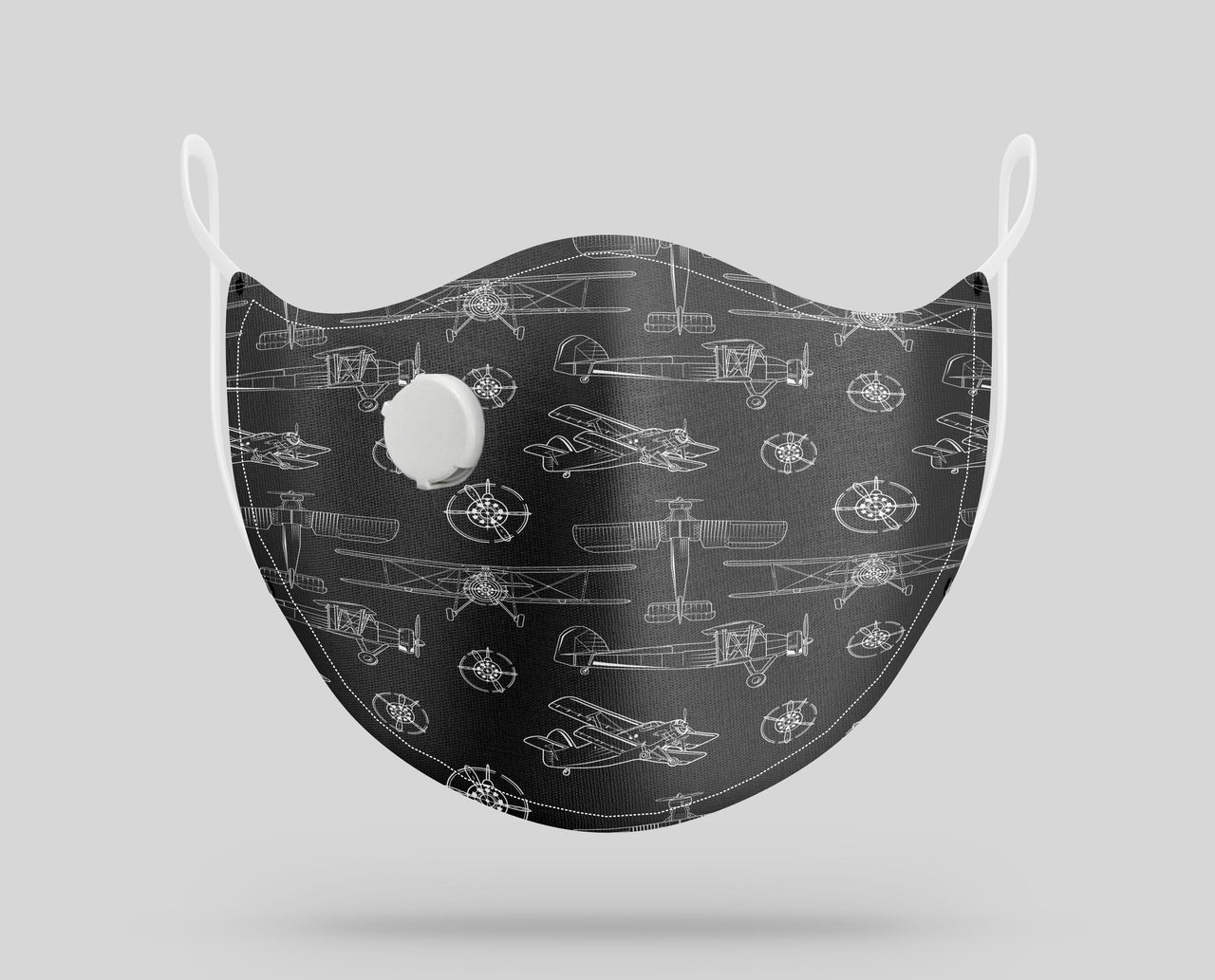 Propeller Lovers Designed Face Masks