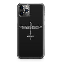 Thumbnail for Propeller Shape Aviation Alphabet Designed iPhone Cases