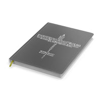 Thumbnail for Propeller Shape Aviation Alphabet Designed Notebooks