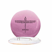 Thumbnail for Propeller Shape Aviation Alphabet Designed Pins