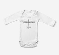 Thumbnail for Propeller Shape Aviation Alphabet Designed Baby Bodysuits